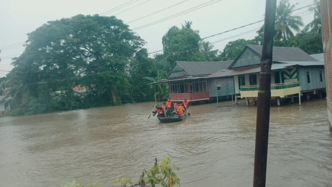 Banjir di Kabupaten Soppeng, Sulawesi Selatan