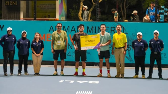 Petenis Indonesia Bertumbangan, Duet China-Taiwan Juara Men's World Tennis Champ