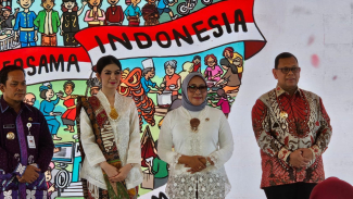  Istri Gibran dan Menteri PPPA Resmikan Ruang Bersama Indonesia di 6 Provinsi