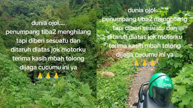 Merending! Driver Ojol Ini Bagikan Kisah Penumpangnya Hilang di Tengah Hutan