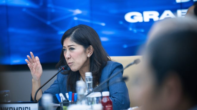 Ministro de Comunicaciones y Digital de Indonesia, Meutya Hafid