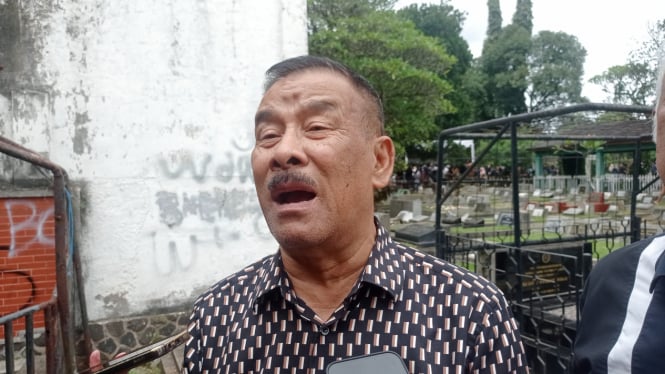 Komisaris PT Persib Bandung Bermartabat, Umuh Muchtar (foto: Dede Idrus) 