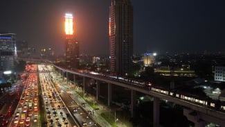 Jam Operasional LRT Jabodebek pada Malam Tahun Baru Diperpanjang, Catat Jadwalnya