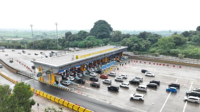 Tol yang dikelola Jasa Marga (dok. Humas PT Jasa Marga)