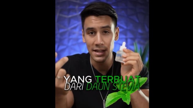 Influencer Bobby membagikan Tips Kesehatan, Menyebut Stevia Sebagai Pilihan Utama