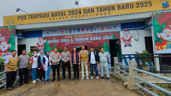 Pos terpadu Natatu 2024-2025 di Jawa Timur. (Foto: Humas Pemprov Jatim)