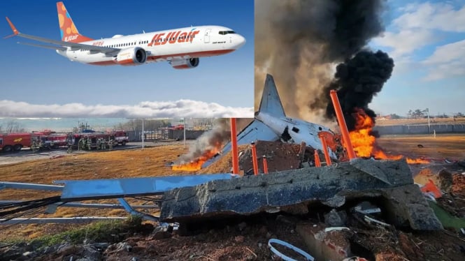 Boeing 737-800 Jeju Air Alami Kecelakaan Tragis