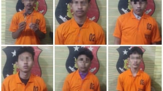 Hendak Tawuran, 6 Anggota Geng Motor 'Warung Simpang' di Deliserdang Ditangkap Polisi