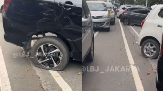 Viral! Mobil Pengunjung Monas Dikempiskan karena Parkir Liar, Dishub DKI Angkat 