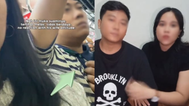 Kesal Suaminya Berdempetan di Kereta, Perempuan Ini Tuduh Ada yang Menggoda