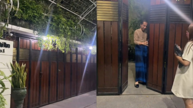 Viral! Wanita Ini Iseng Mampir ke Rumah Jokowi di Solo, Kaget yang Buka Ternyata