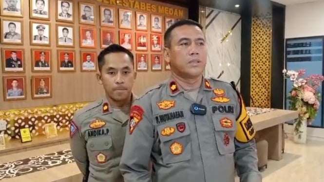 Ps Kabag Ops Polrestabes Medan Kompol Pardamean Hutahaean.(dok Polrestabes Medan)