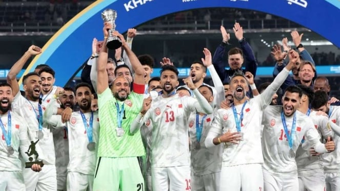 Timnas Bahrain juara Piala Teluk 2024