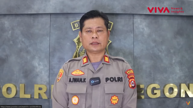 Kapolsek Cinangka, AKP Asep Iwan Kurniawan