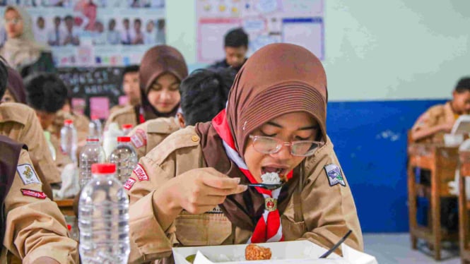 Makan bergizi gratis (Dok. Istimewa)