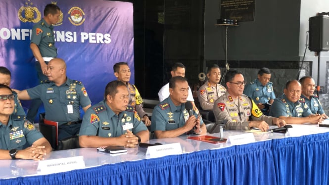 VIVA Militer: Pangkoarmada RI berikan keterangan kasus penembakan di Tangerang