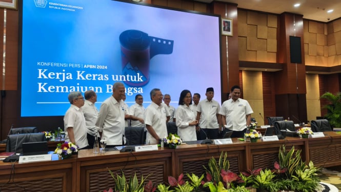 Konferensi pers APBN KiTA