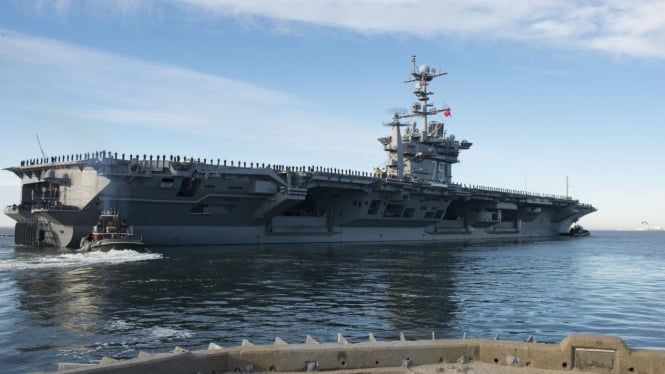 VIVA Militer: Kapal induk nuklir USS Harry S. Truman (CVN-75)