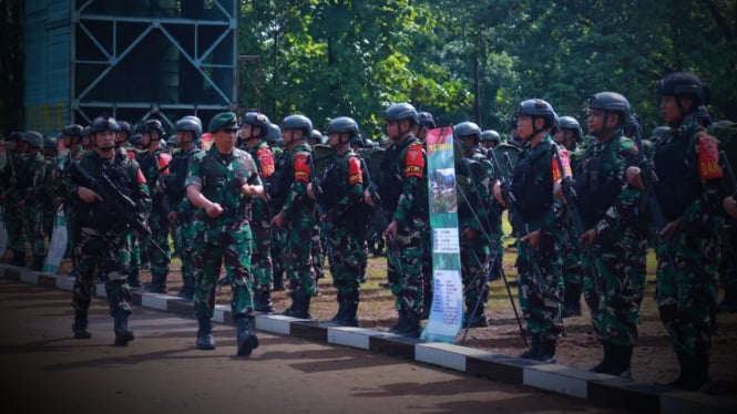 VIVA Militer: Yonif Raider 700 berangkat ke Papua