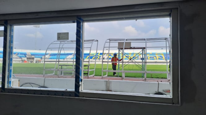 Penampakan Stadion Surajaya Lamongan