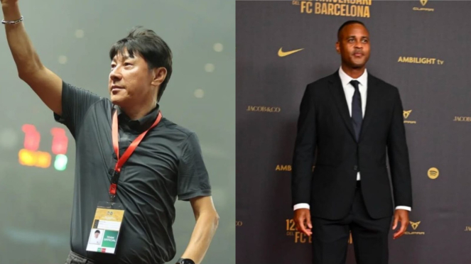 Shin Tae-yong lalu Patrick Kluivert