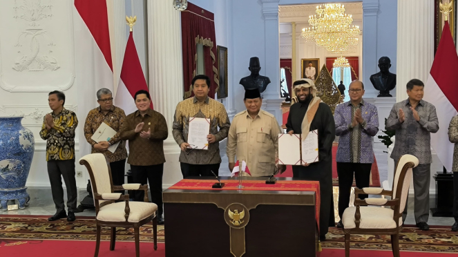 Menteri Perumahan dan Kawasan Permukiman Maruarar Sirait alias Ara Teken MoU dengan Qatar