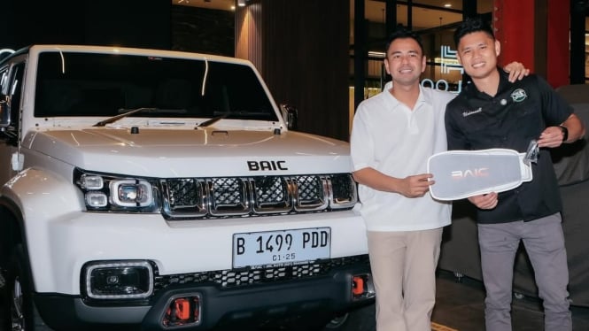 Raffi Ahmad beli BAIC BJ40 Plus