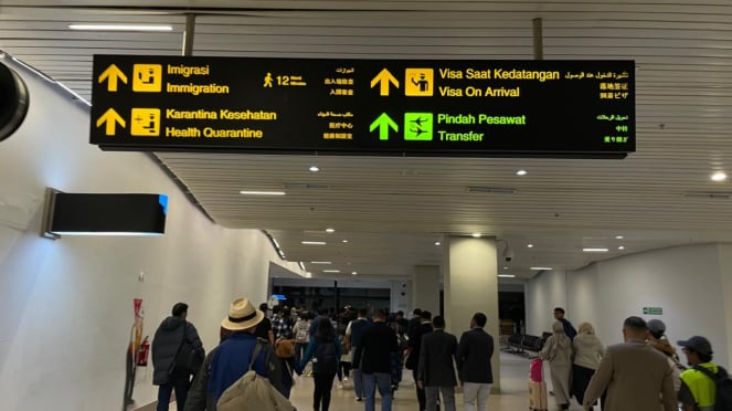 Terminal 3, aeropuerto de Sweetha, tragctorrización de pasajeros de tangarang y control de salud en Tangarang