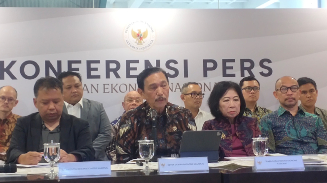 Ketua Dewan Ekonomi Nasional (DEN), Luhut B. Panjaitan