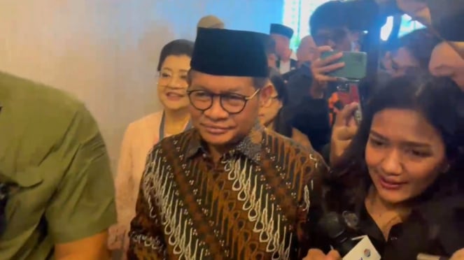 Gubernur Jakarta terpilih, Pramono Anung di Hotel Pullman, Jakarta, Kamis, 9 Januari 2025