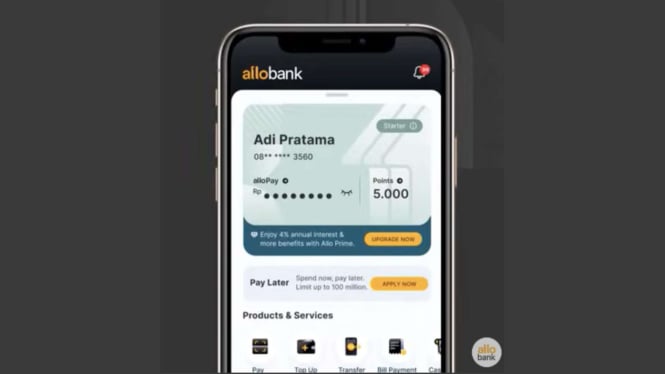 Ilustrasi Allo Bank