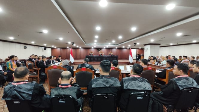 Sidang PHPU di Mahkamah Konstitusi