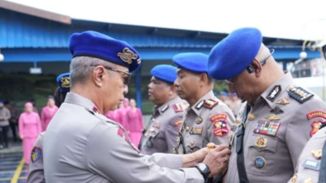 Irjen Pol Yassin Kosasih Lantik Tiga Pejabat Utama Baru Korpolairud