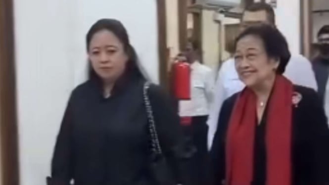 Megawati dan Puan Datangi Gedung KPK Tuntut Hasto Dibebaskan, Benarkah?