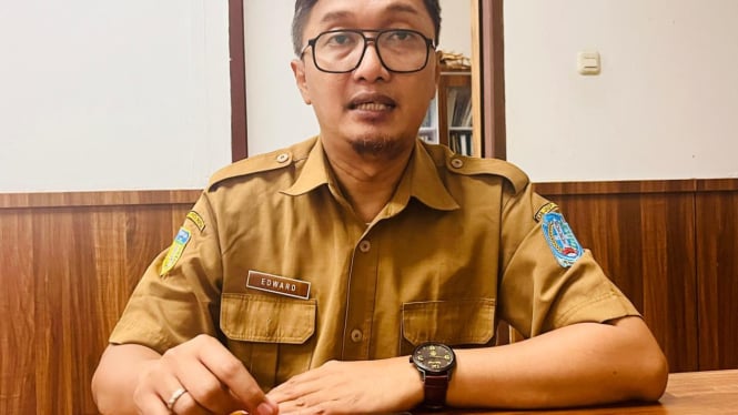 Sekertaris Dinas Kesehatan Kabupaten Jayapura, Edward Sihotang 