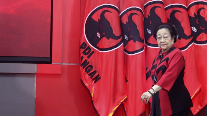 Megawati Soekarnoputri di HUT PDI Perjuangan ke-52