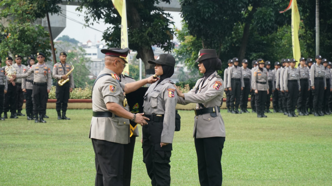 Ratusan calon polwan kompetensi pangan dan kesehatan mulai pendidikan