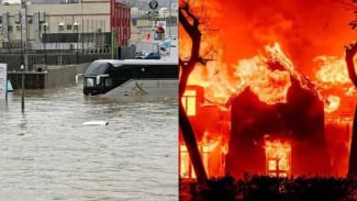 Dunia Hadapi Krisis Iklim, Mekah dan Madinah Diterjang Banjir Hingga Los Angeles Kebakaran Hebat Bak Neraka