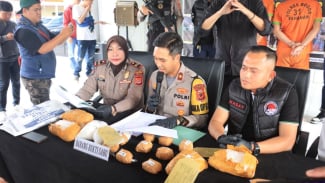 Polisi Tangkap Pengedar Sabu 6,9 Kilo di Jonggol Bogor Senilai Rp7 Miliar