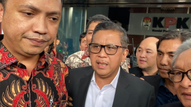 Sekjen Pdip Hasto Kristiyanto USAI Diperikssa KPK