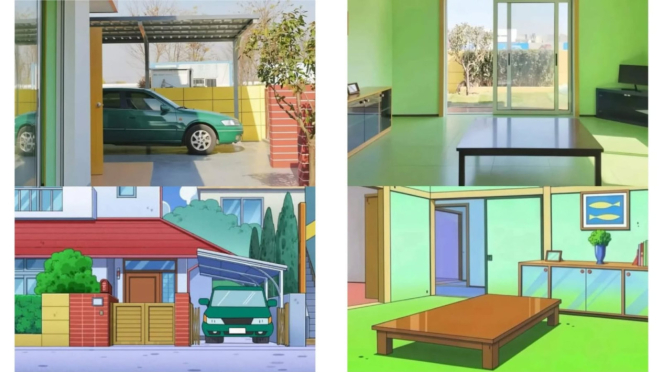 Unik! Pria Ini Rela Habiskan Dana Rp6,6 Miliar untuk Bangun Rumah Mirip Shinchan