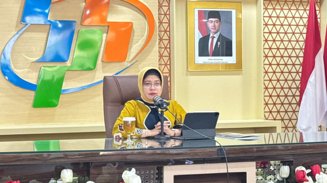 Kepala BPS, Amalia Adininggar Widyasanti