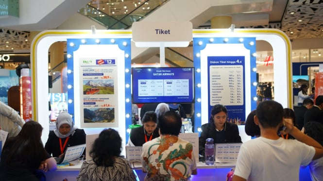 Berburu tiket promo di pameran wisata