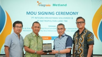 Kerja Sama Strategis Integrasia dan Metland