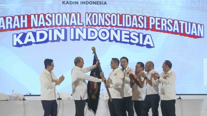 Munas Konsolidasi Persatuan Kadin Indonesia, Anindya Bakrie dan Arsjad Rasjid