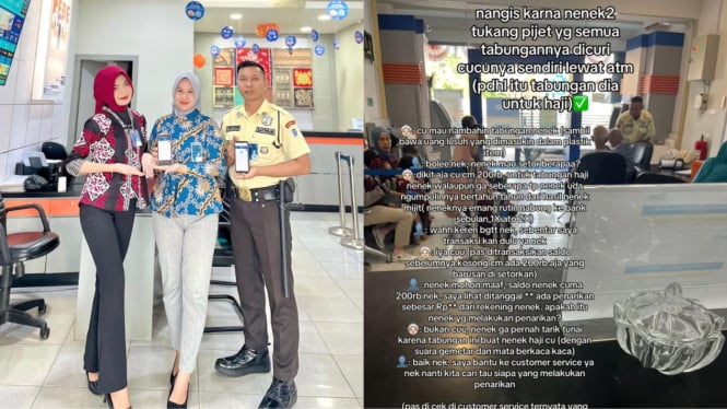 Miris! Pegawai Bank Ini Cerita Tabungan Haji Seorang Nenek Diambil oleh Cucu