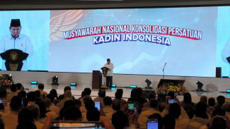 Prabowo dan Deretan Menteri Hadiri Pengukuhan Anindya Bakrie Jadi Ketua Kadin