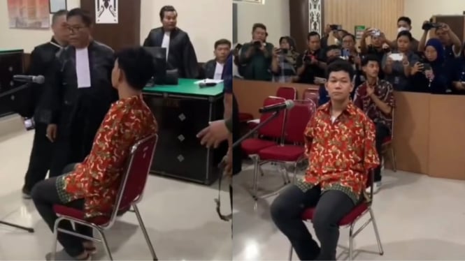  Persidangan Kasus Agus Buntung Pelaku Pelecehan Seksual