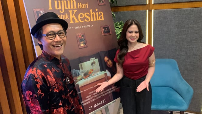 Nugie dan Tissa Biani, pemeran di film 7 Hari untuk Keshia