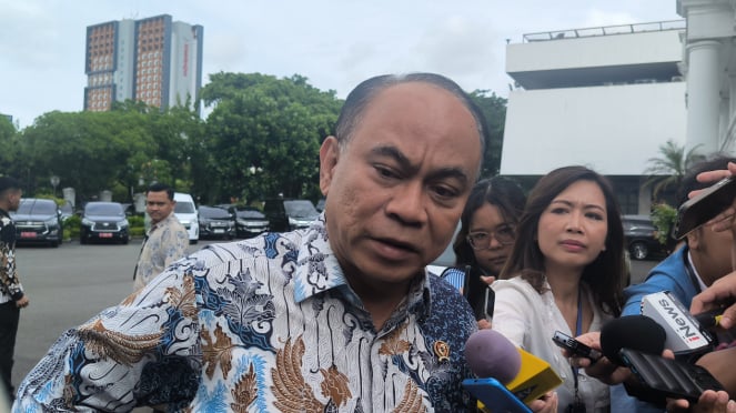 Ketua Umum Relawan Projo, Budi Arie Setiadi Di Kompleks Istana Kepresidenan, Jakarta Pusat, Jumat, 17 Januari 2025